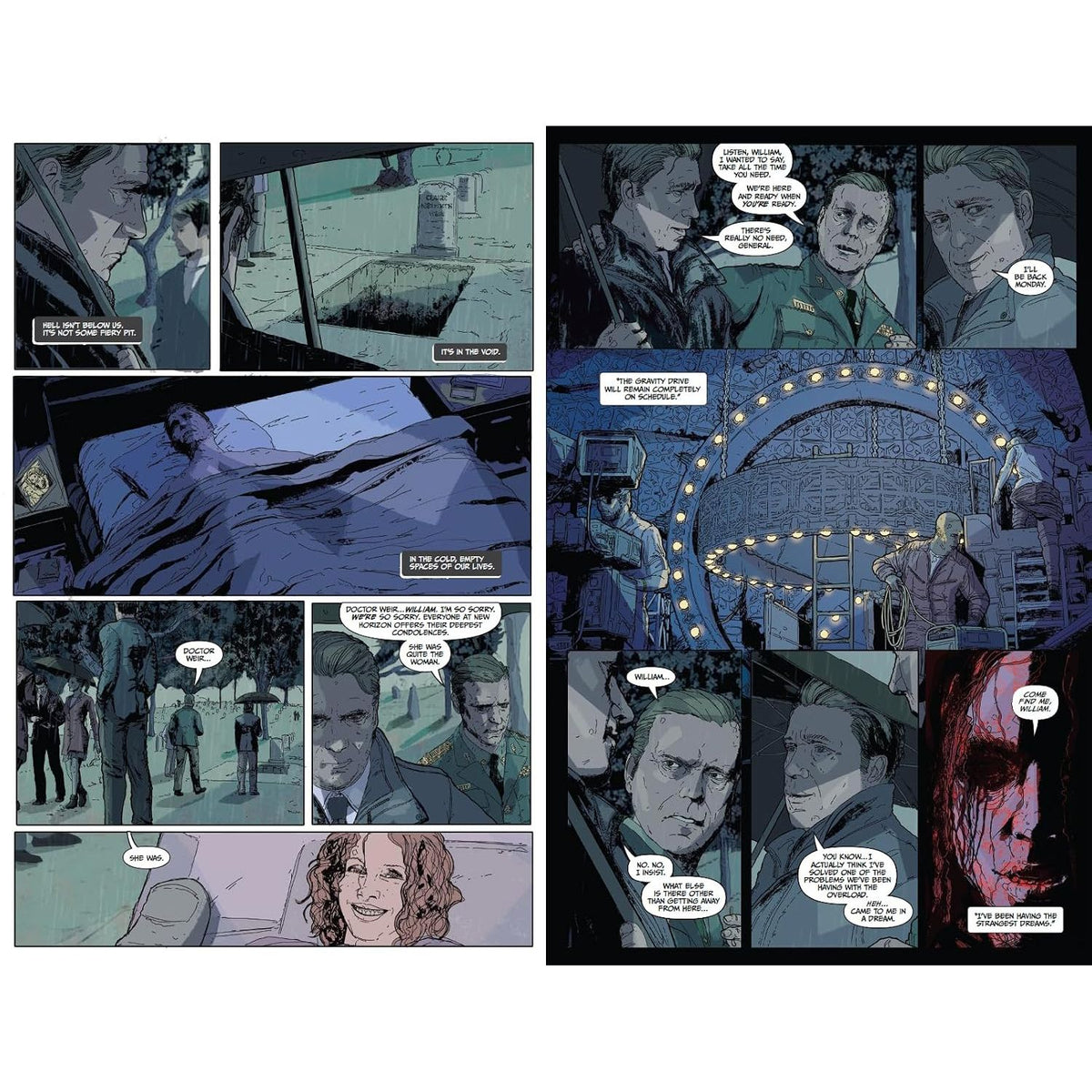 EVENT HORIZON: DARK DESCENT BY CHRISTIAN WARD AND ILLUSTRATED BY TRISTAN JONES