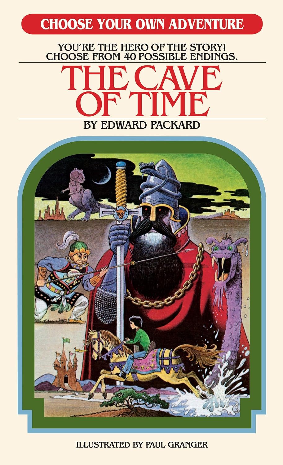 THE CAVE OF TIME (CHOOSE YOUR OWN ADVENTURE RETRO SERIES) BY EDWARD PACKARD
