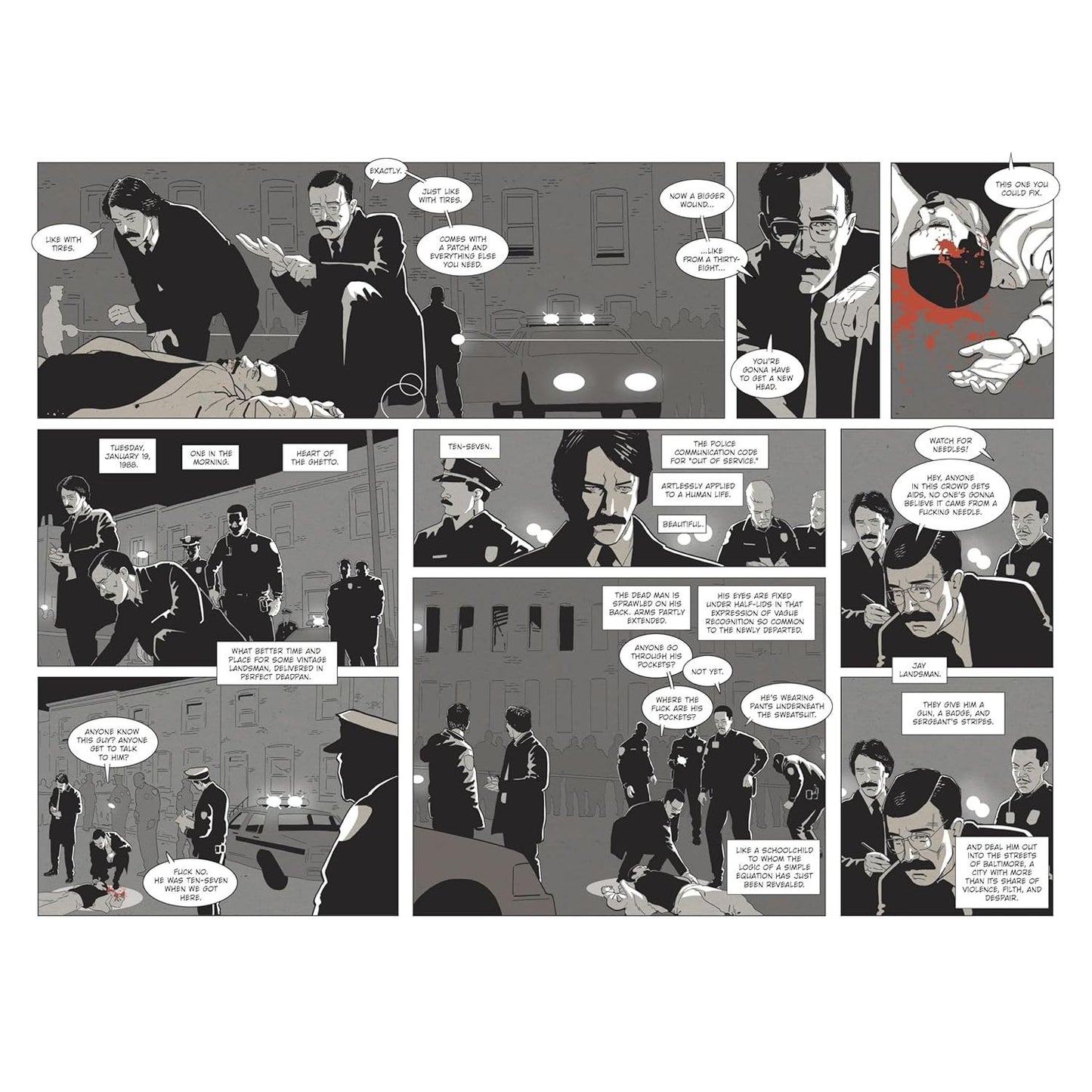 HOMICIDE: THE GRAPHIC NOVEL BASED ON THE BOOK BY DAVID SIMON