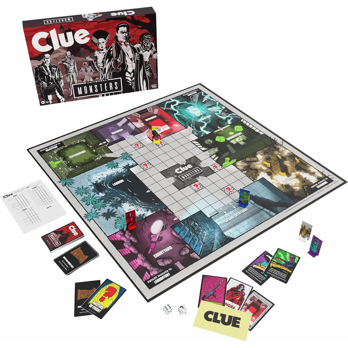 CLUE: UNIVERSAL MONSTERS