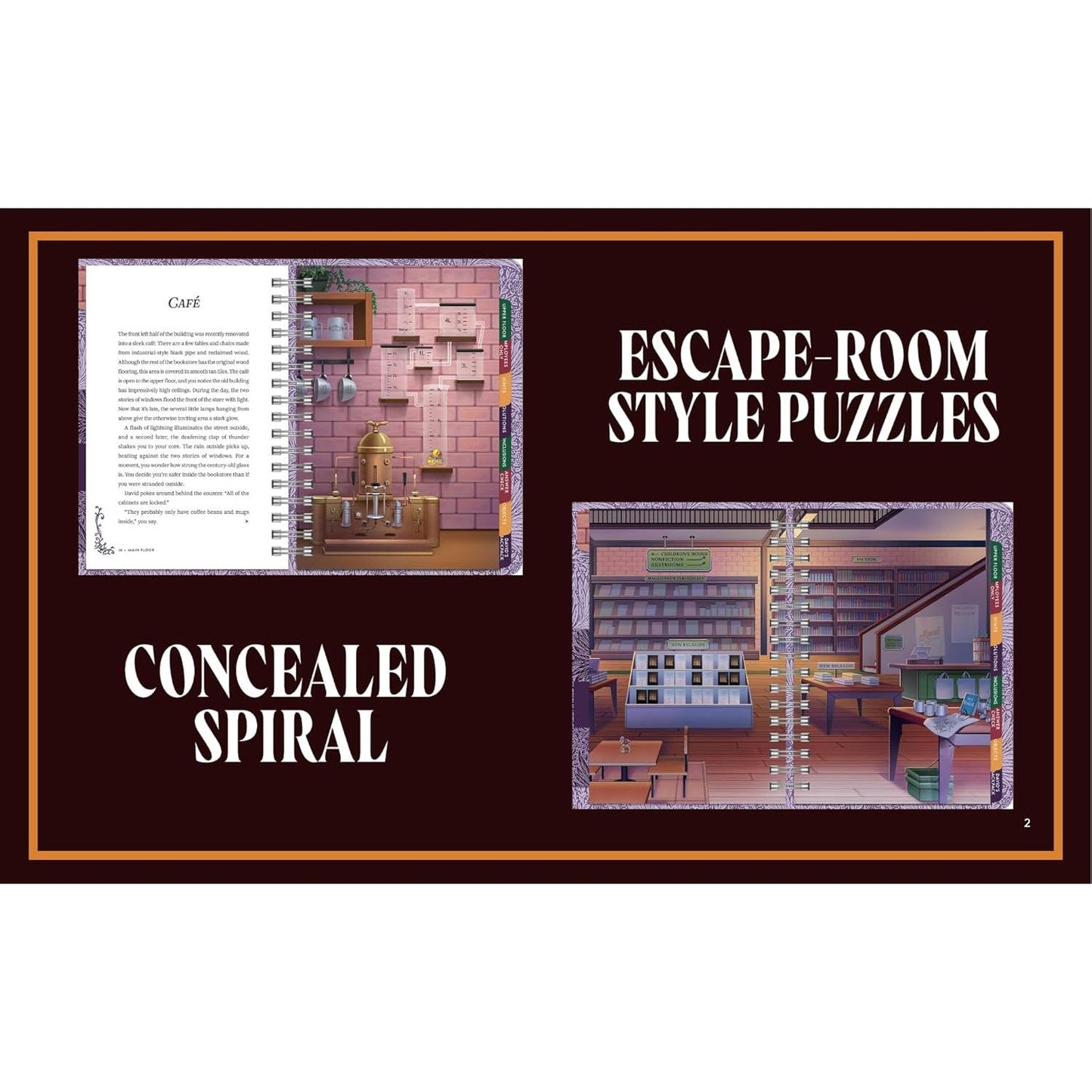 TRAPPED IN THE BOOKSTORE LOGIC PUZZLE BOOK
