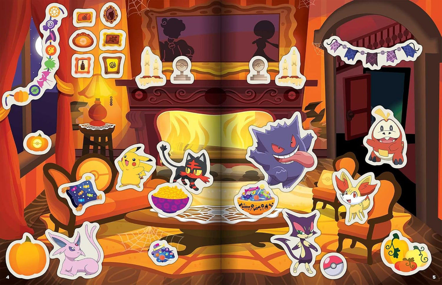 POKÉMON HALLOWEEN: THE OFFICIAL STICKER BOOK