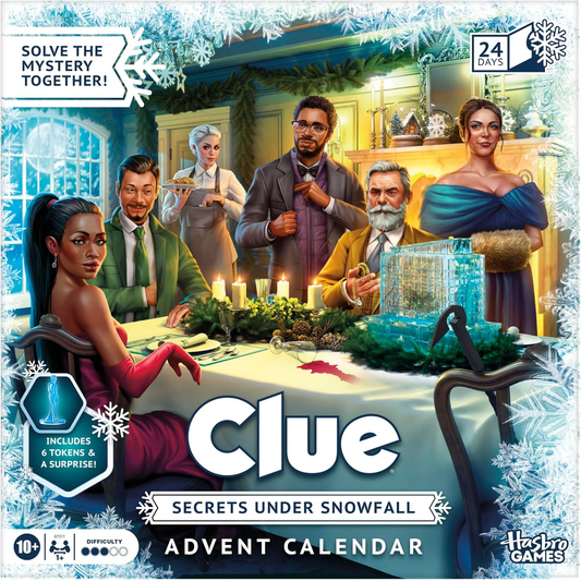 CLUE ADVENT CALENDAR SECRETS UNDER SNOWFALL