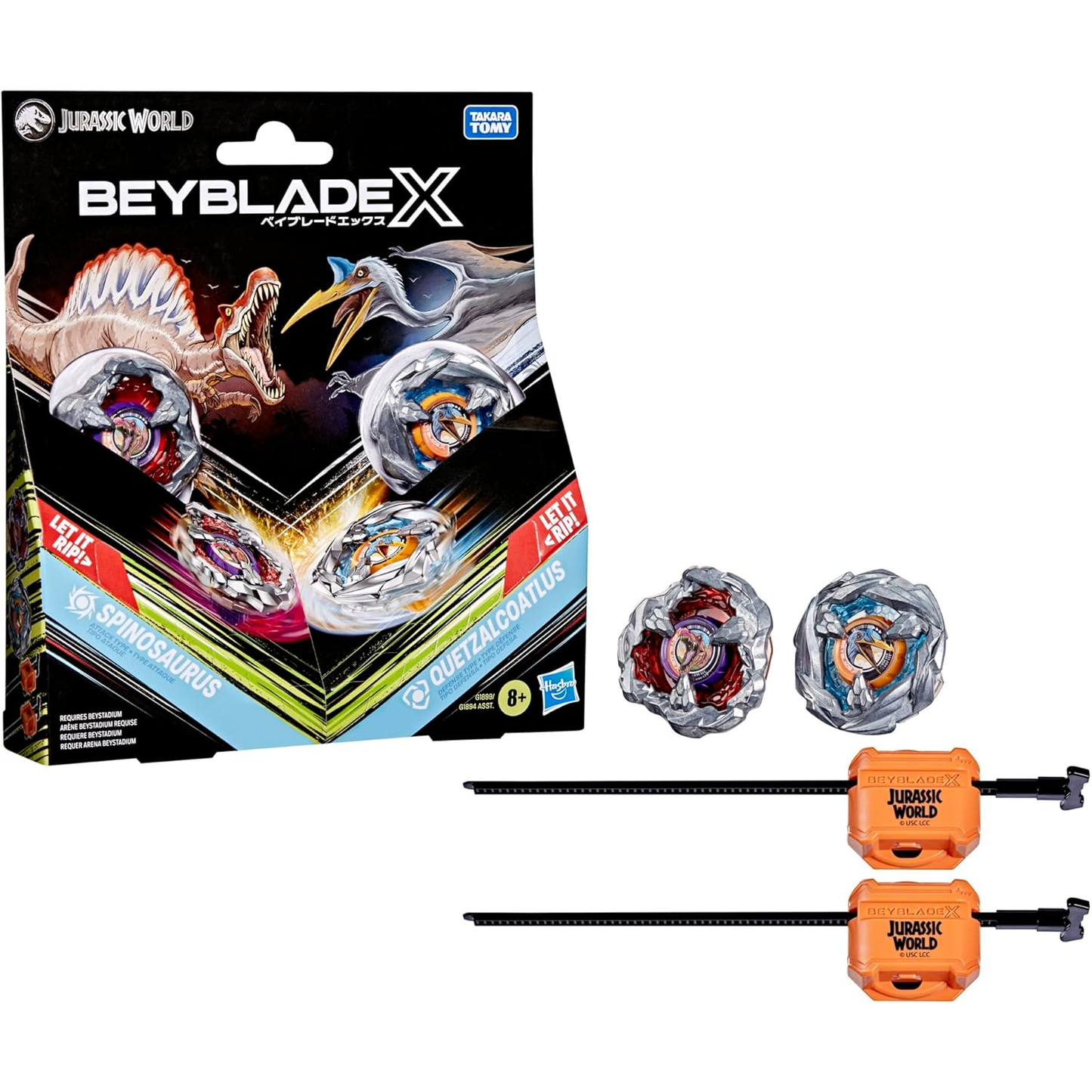 BEYBLADE X: JURASSIC WORLD 2-PACK