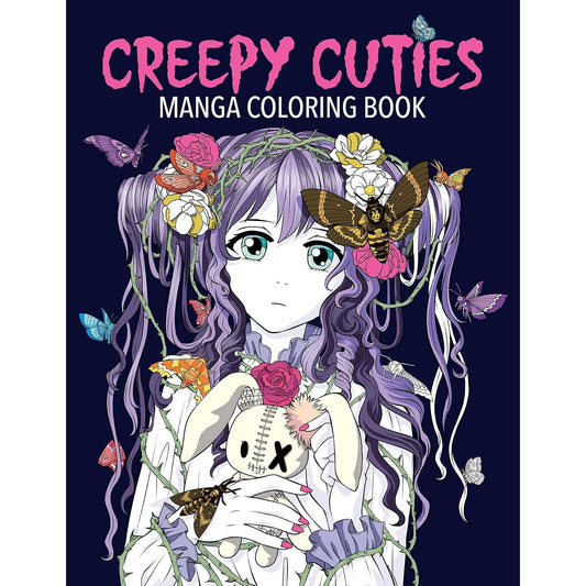CREEPY CUTIES MANGA COLORING BOOK