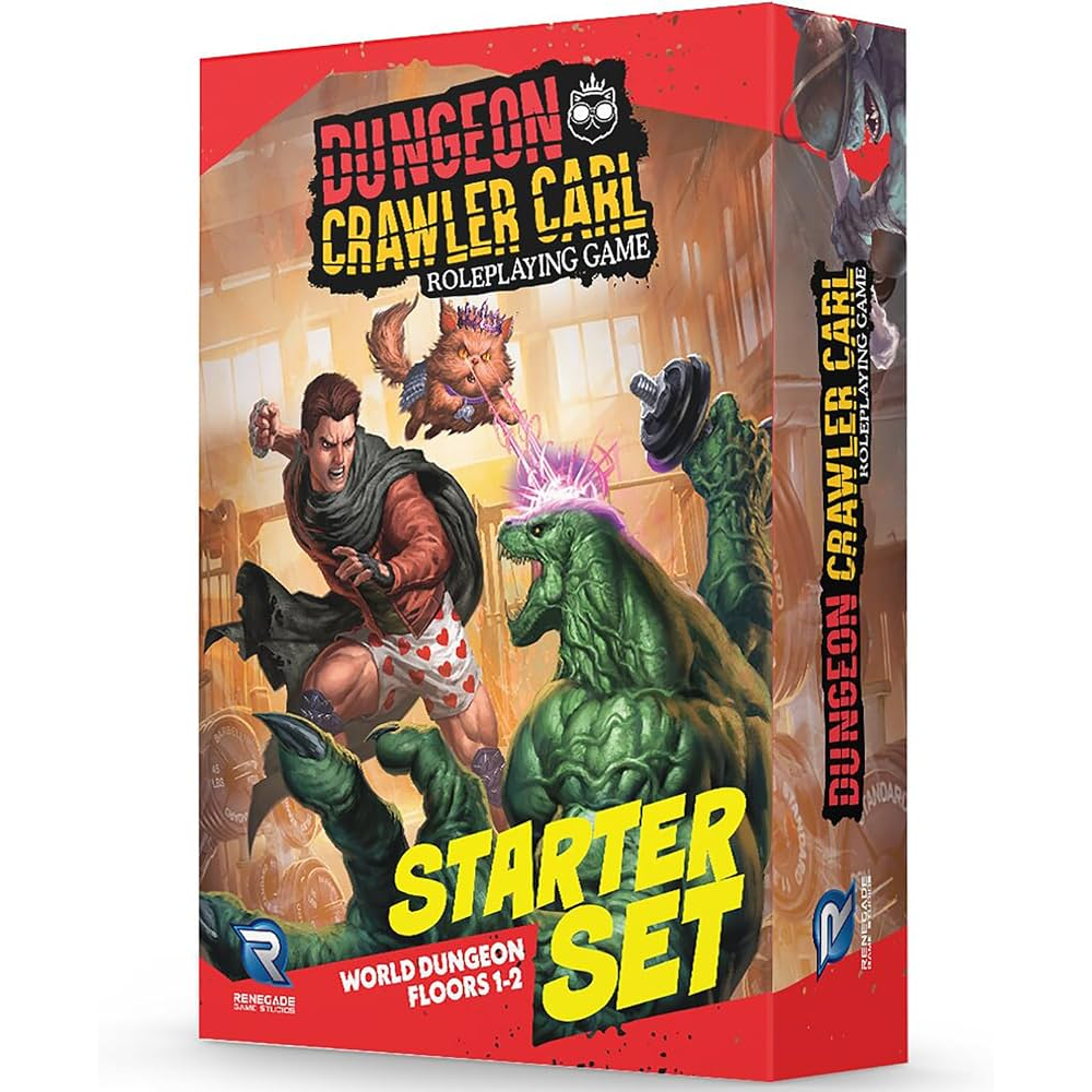 DUNGEON CRAWLER CARL RPG STARTER SET