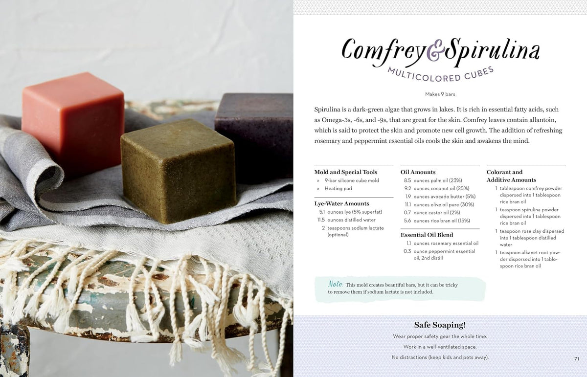 PURE SOAPMAKING: HOW TO CREATE NOURISHING, NATURAL SKIN CARE SOAPS BY ANNE-MARIE FAIOLA