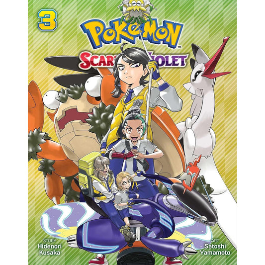 POKEMON SCARLET AND VIOLET VOLUME 3 BY HIDENORI KUSAKA AND SATOSHI YAMAMOTO