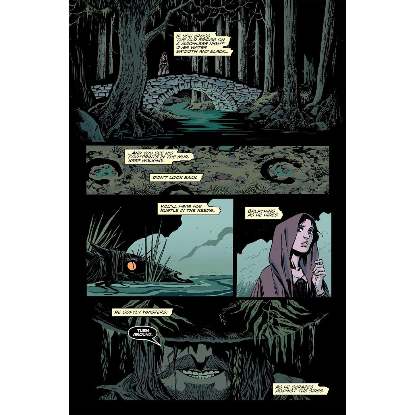 FOUR GATHERED ON CHRISTMAS EVE: YULETIDE GHOST STORIES BY ERIC POWELL, MIKE MIGNOLA, BECKY CLOONAN, AND JAMES HARREN