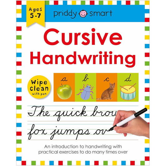 PRIDDY SMART'S CURSIVE HANDWRITING BOOK (SPIRAL BOUND)
