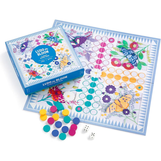 LUDO IN BLOOM BANDANA BOARD GAME