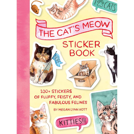 THE CAT'S MEOW STICKER BOOK