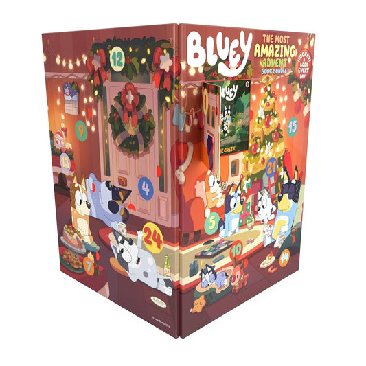 BLUEY- THE MOST AMAZING ADVENT BOOK BUNDLE