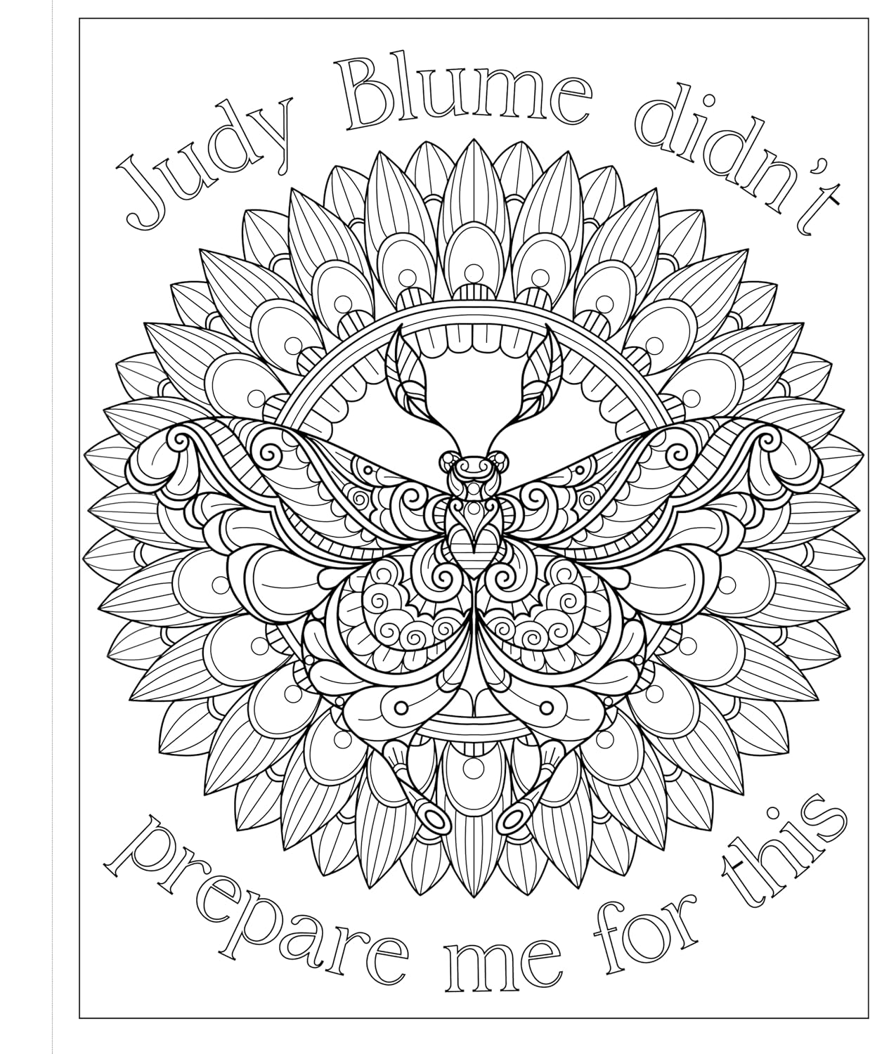 F*CK MENOPAUSE: A SWEARY COLORING BOOK OF CALMING MANDALAS FOR COOLING THE FIRE WITHIN BY CAITLIN PETERSON