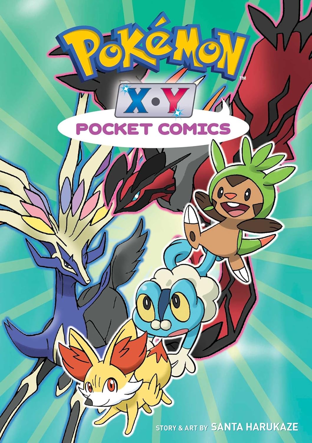 POKEMON X & Y POCKET COMICS BY SANTA HARUKAZE