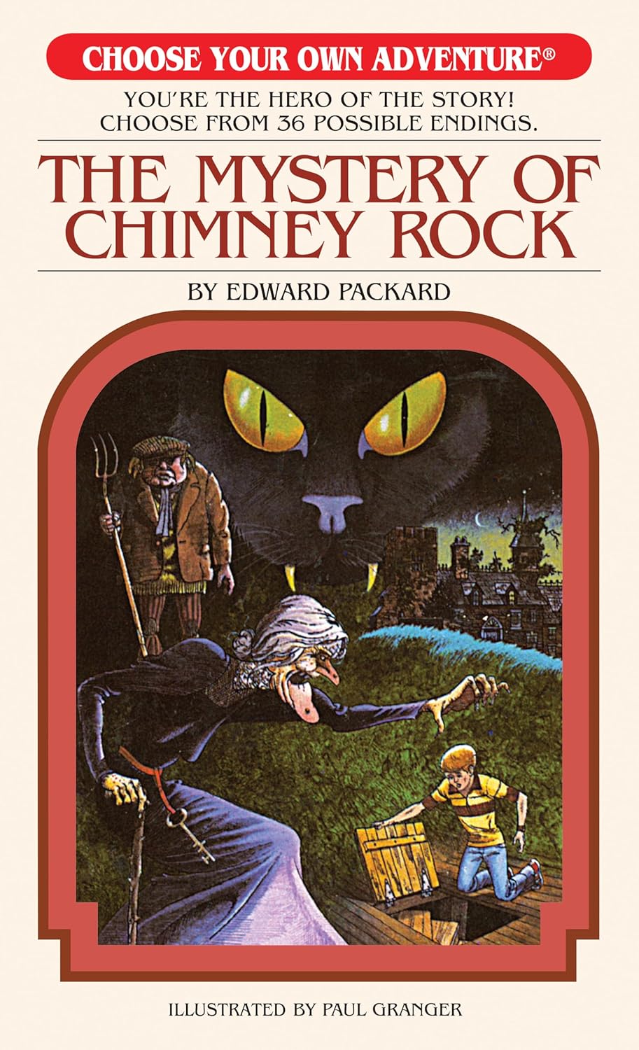 THE MYSTERY OF CHIMNEY ROCK (CHOOSE YOUR OWN ADVENTURE RETRO SERIES) BY EDWARD PACKARD