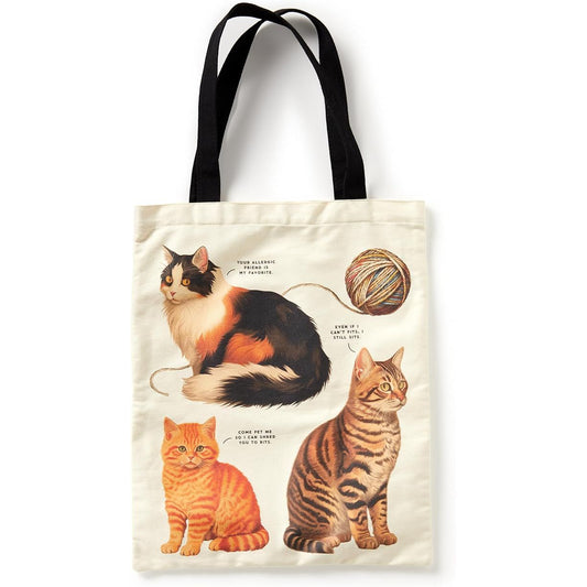 MOODY CATS TOTE BAG