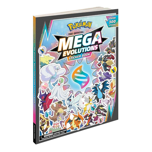 THE OFFICIAL POKEMON MEGA EVOLUTIONS STICKER BOOK
