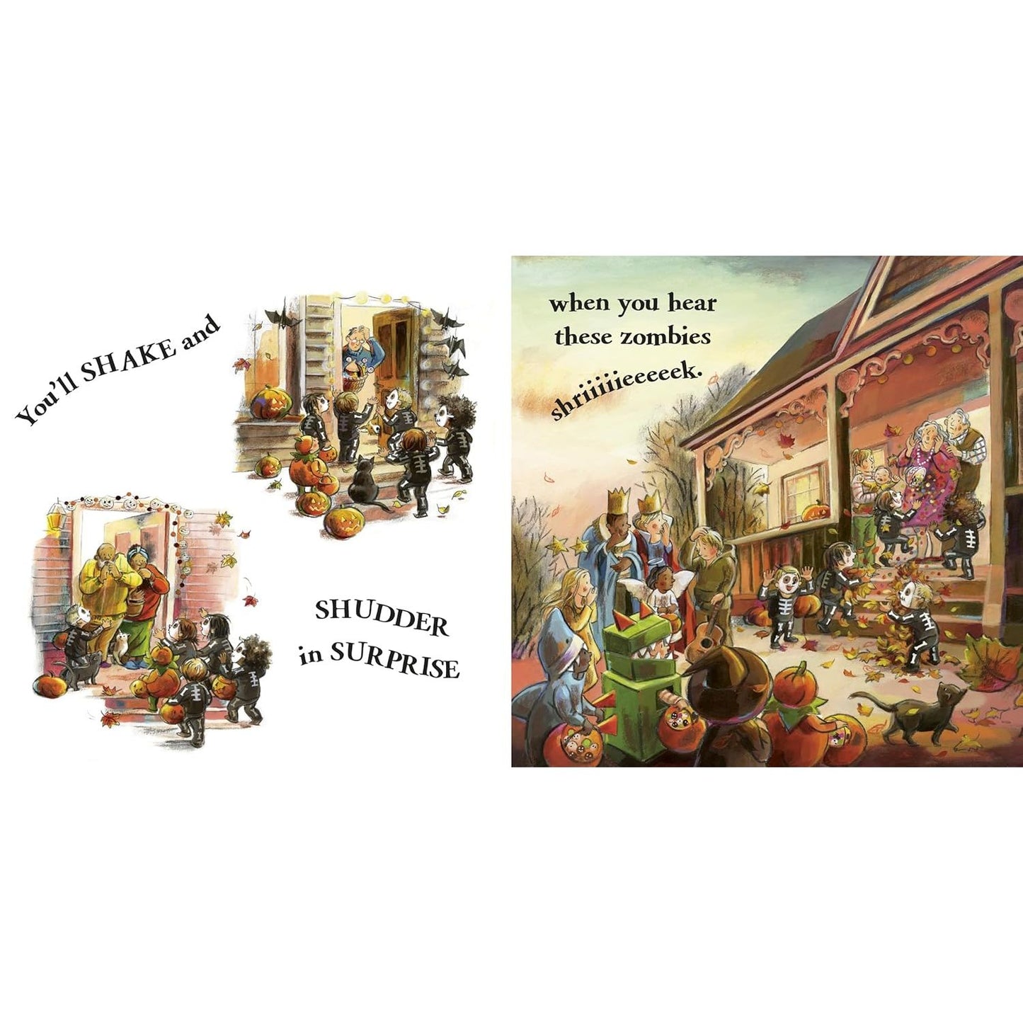 SPOOKY, SCARY, SKELETONS BY ANDREW GOLD & ILLUSTRATED BY POLONA LOVSIN