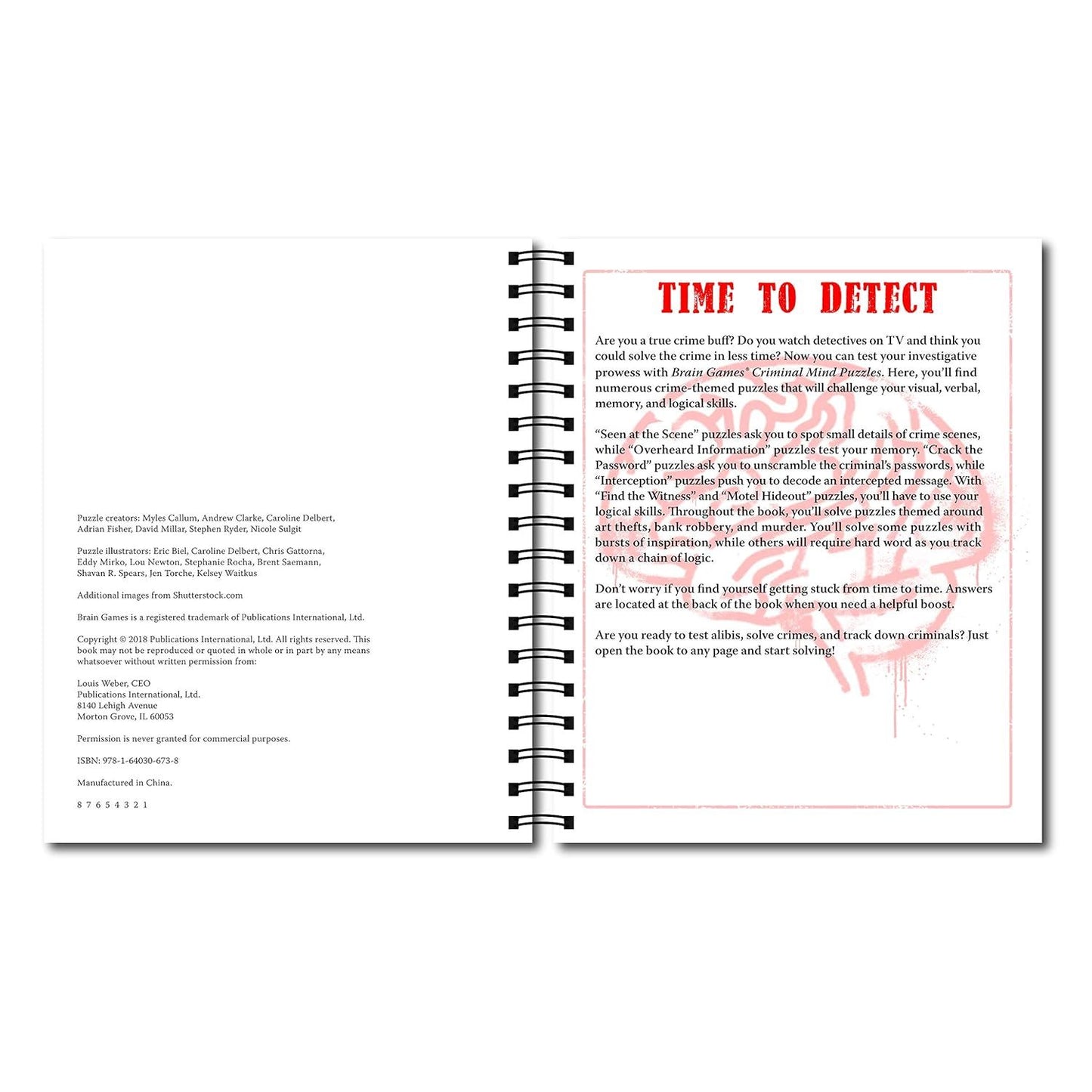 CRIMINAL MIND PUZZLES