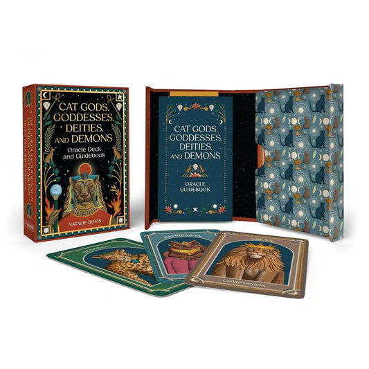 CAT GODS, GODDESSES, DEITIES, AND DEMONS ORACLE DECK