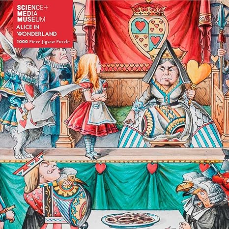 ALICE IN WONDERLAND QUEEN OF HEARTS 1000PC JIGSAW PUZZLE