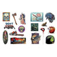 THE EXTREME HORROR STICKER BOOK 500+ STICKERS!