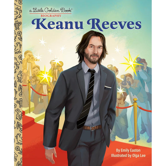 KEANU REEVES- A LITTLE GOLDEN BOOK BIOGRAPHY