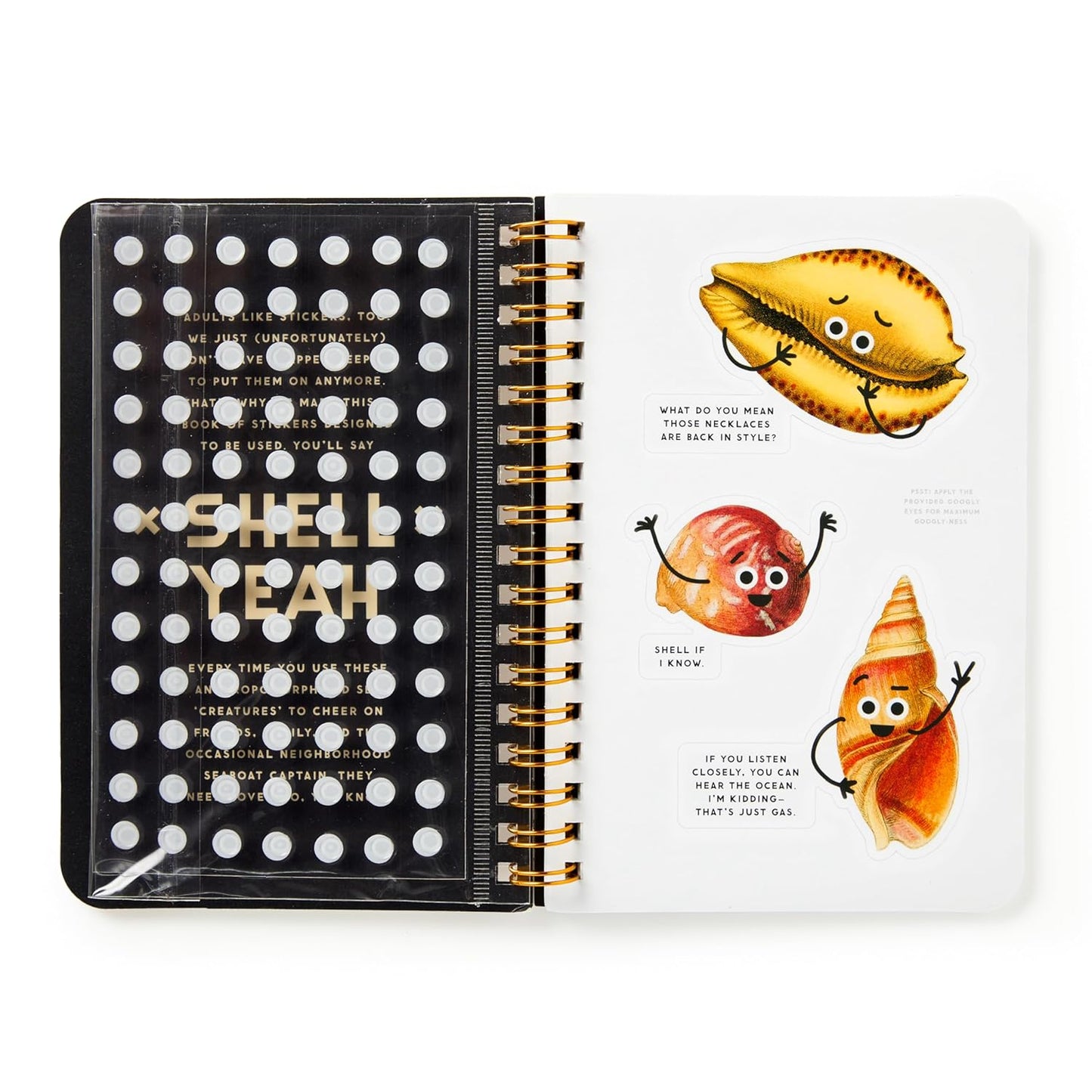 SHELL YEAH- A STICKER BOOK