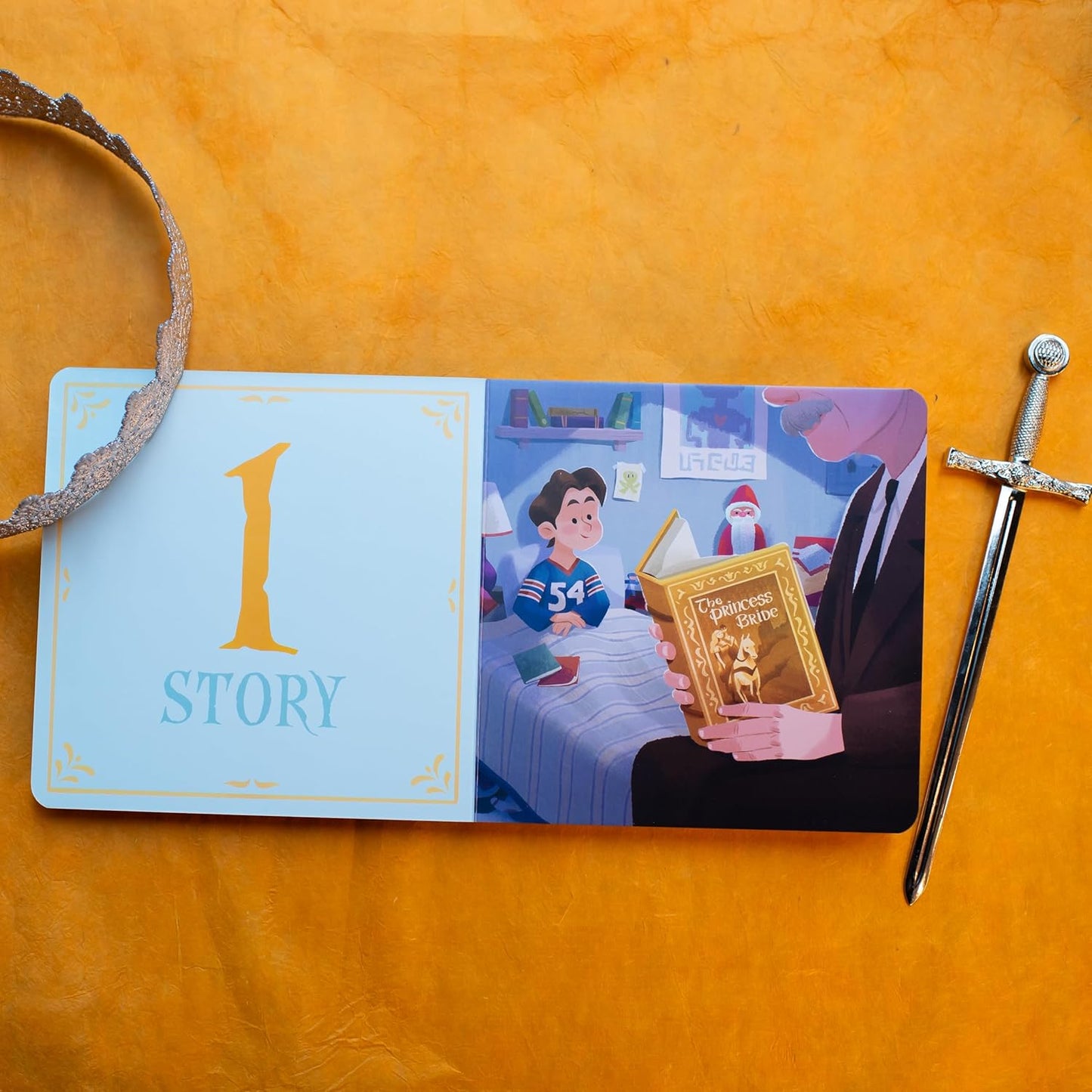 THE PRINCESS BRIDE- A COUNTING STORY (CHILDREN'S BOARD BOOK)