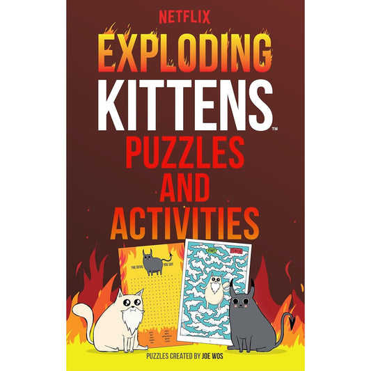EXPLODING KITTENS PUZZLES AND ACTIVITIES
