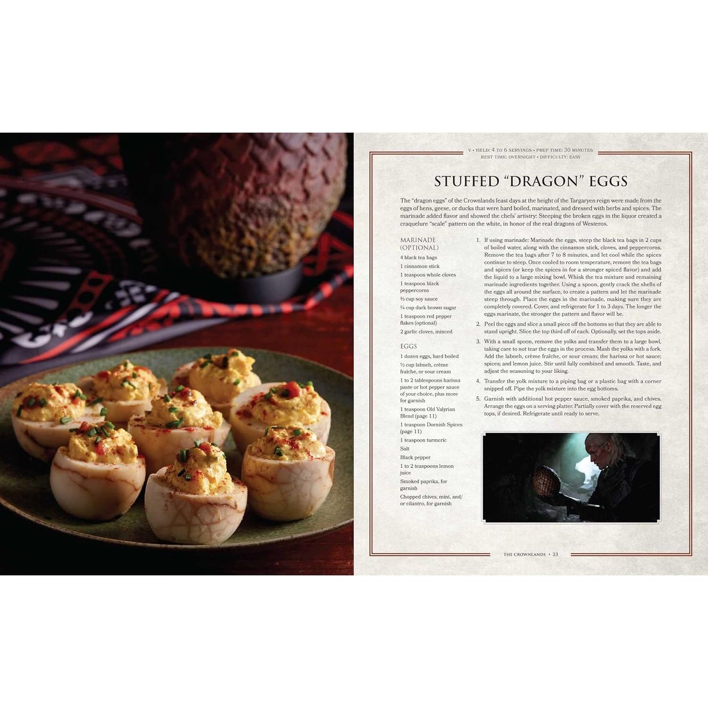 THE OFFICIAL WESTEROS COOKBOOK: RECIPES FROM GAMES OF THRONES AND HOUSE OF THE DRAGON