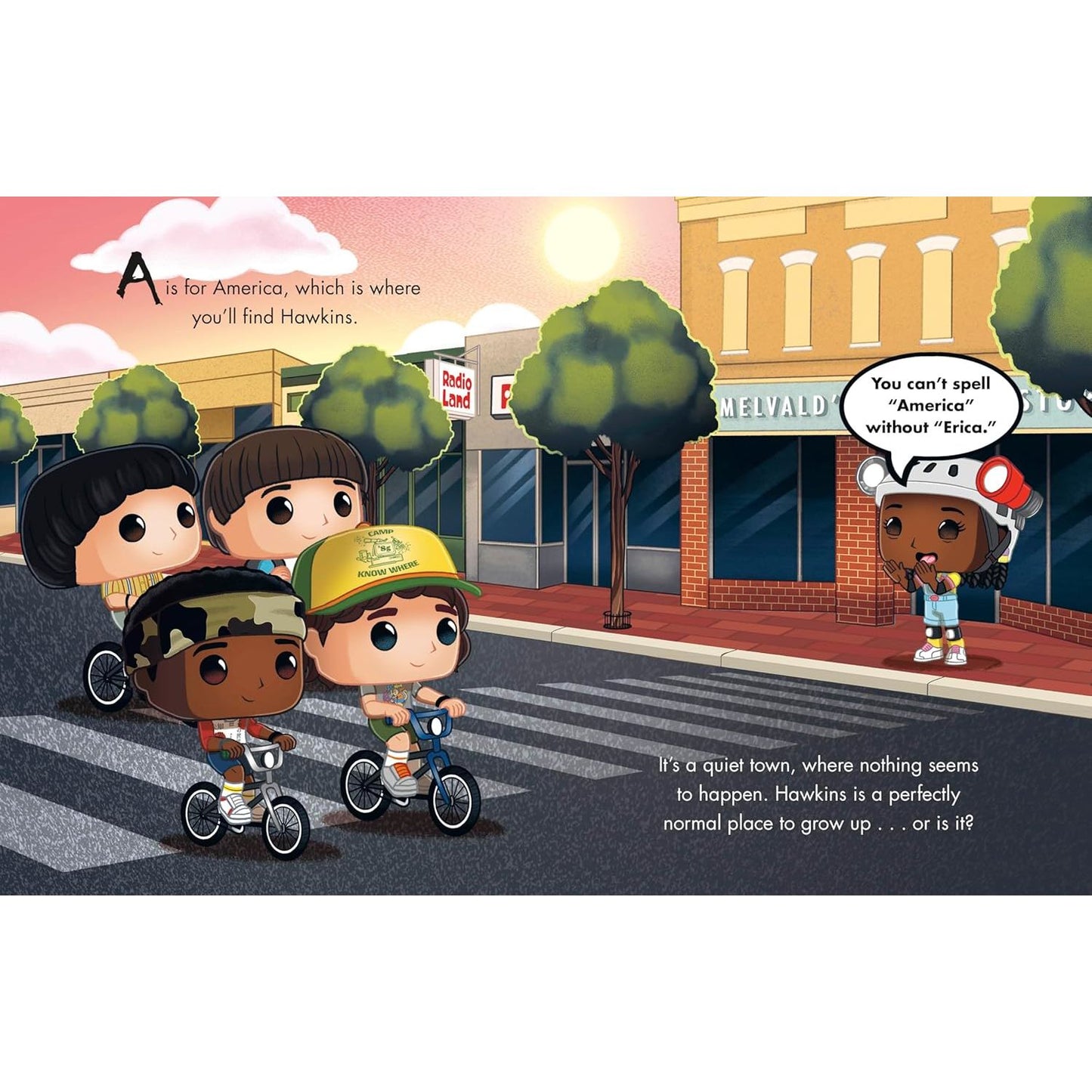 STRANGER THINGS: HAWKINS ABC (A LITTLE GOLDEN BOOK)
