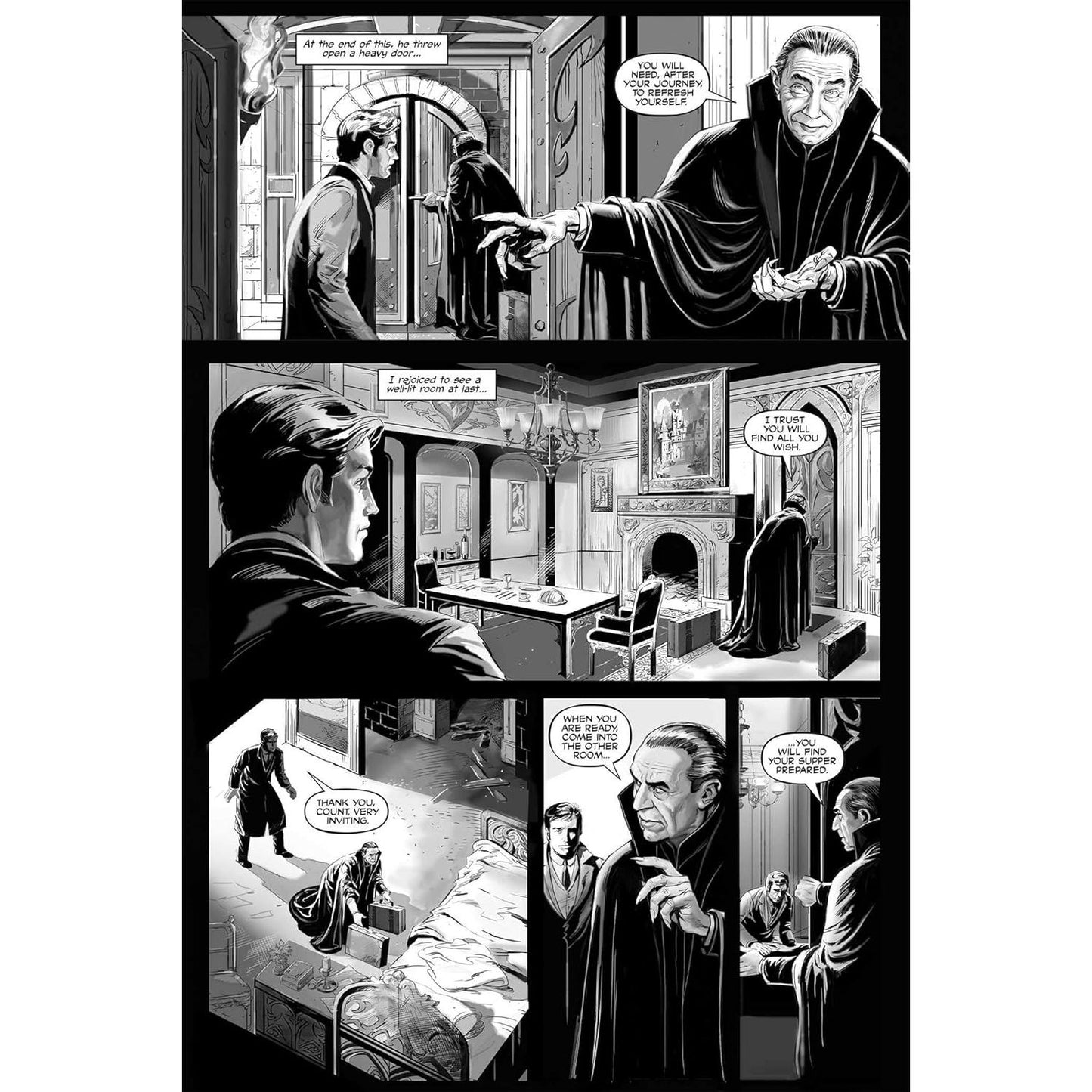 BRAM STOKER'S DRACULA STARRING BELA LUGOSI GRAPHIC NOVEL