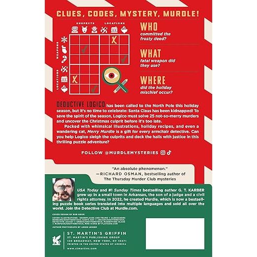 MERRY MURDLE: 25 FIENDISHLY FESTIVE LOGIC PUZZLES