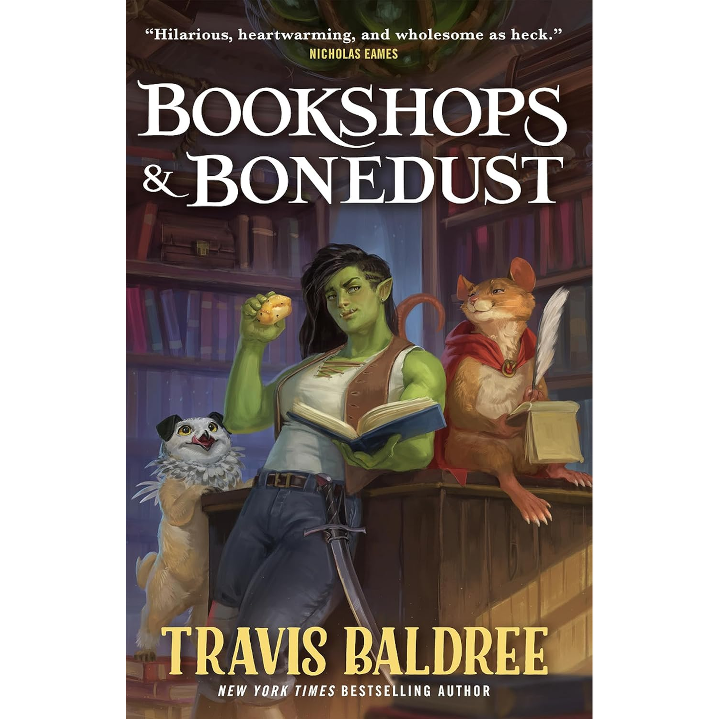 BOOKSHOPS AND BONEDUST BY TRAVIS BALDREE (PAPERBACK)