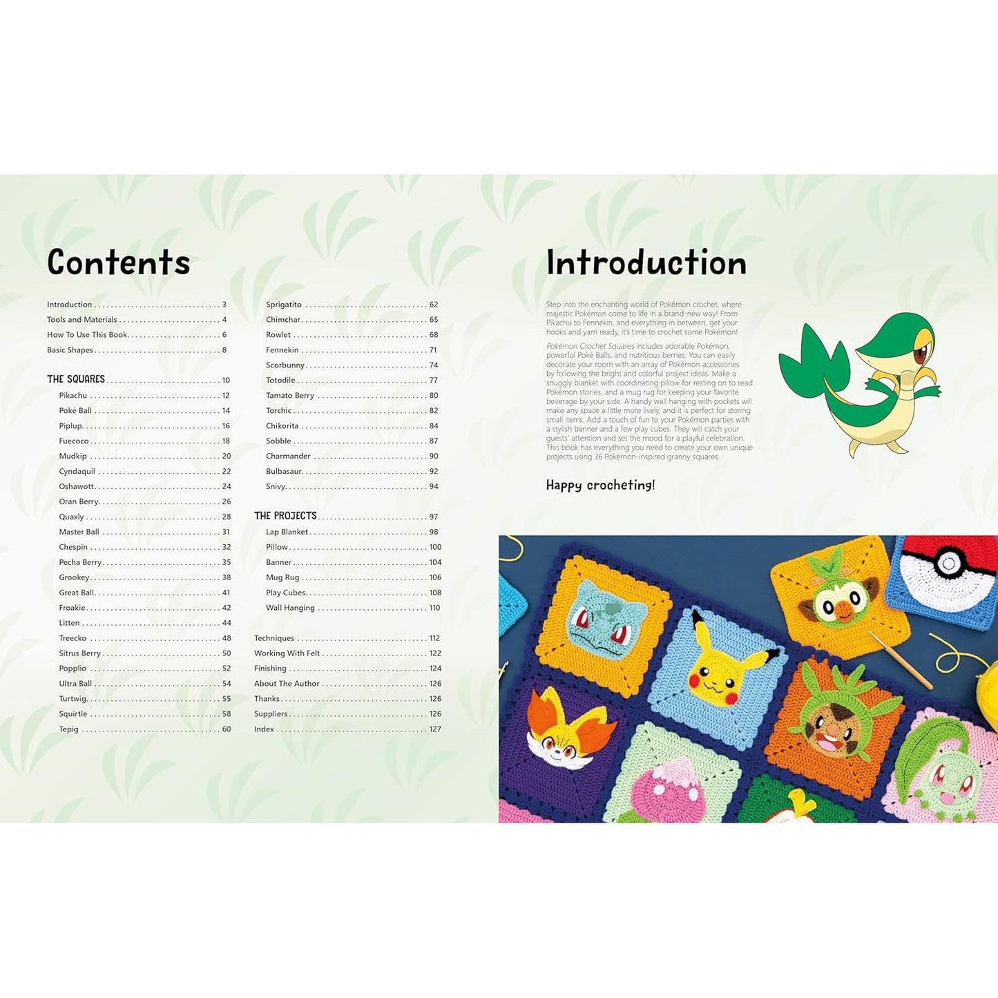 POKEMON CROCHET SQUARES BY IRA ROTT