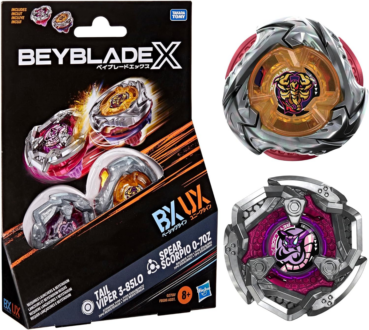 BEYBLADE X: BX/UX DUAL PACK