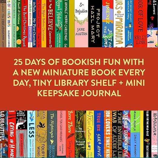 BIBLIOPHILE ADVENT CALENDAR FOR BOOKLOVERS 2025