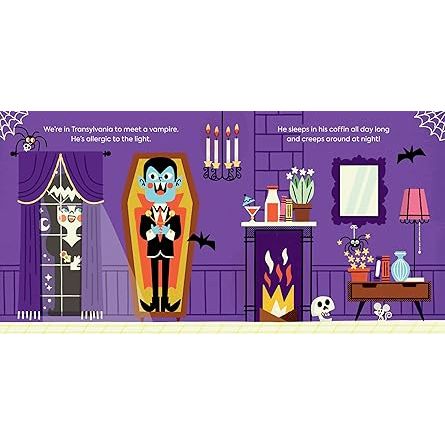 ELVIRA'S FIRST BOOK OF MONSTERS BY ELVIRA ILLUSTRATED BY PINTACHAN
