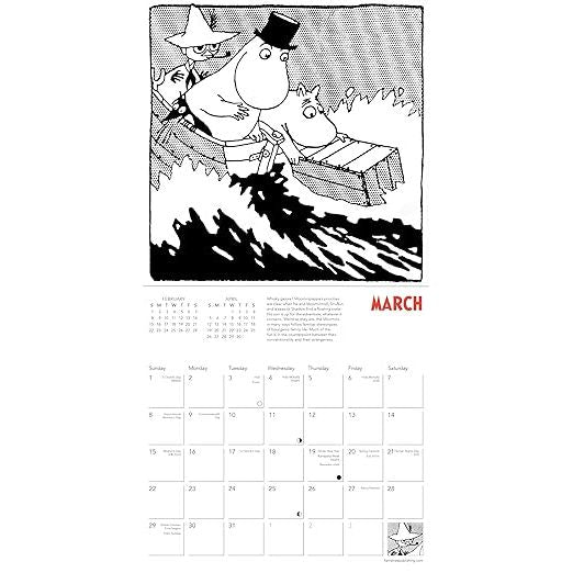 MOOMIN MINI WALL CALENDAR 2026