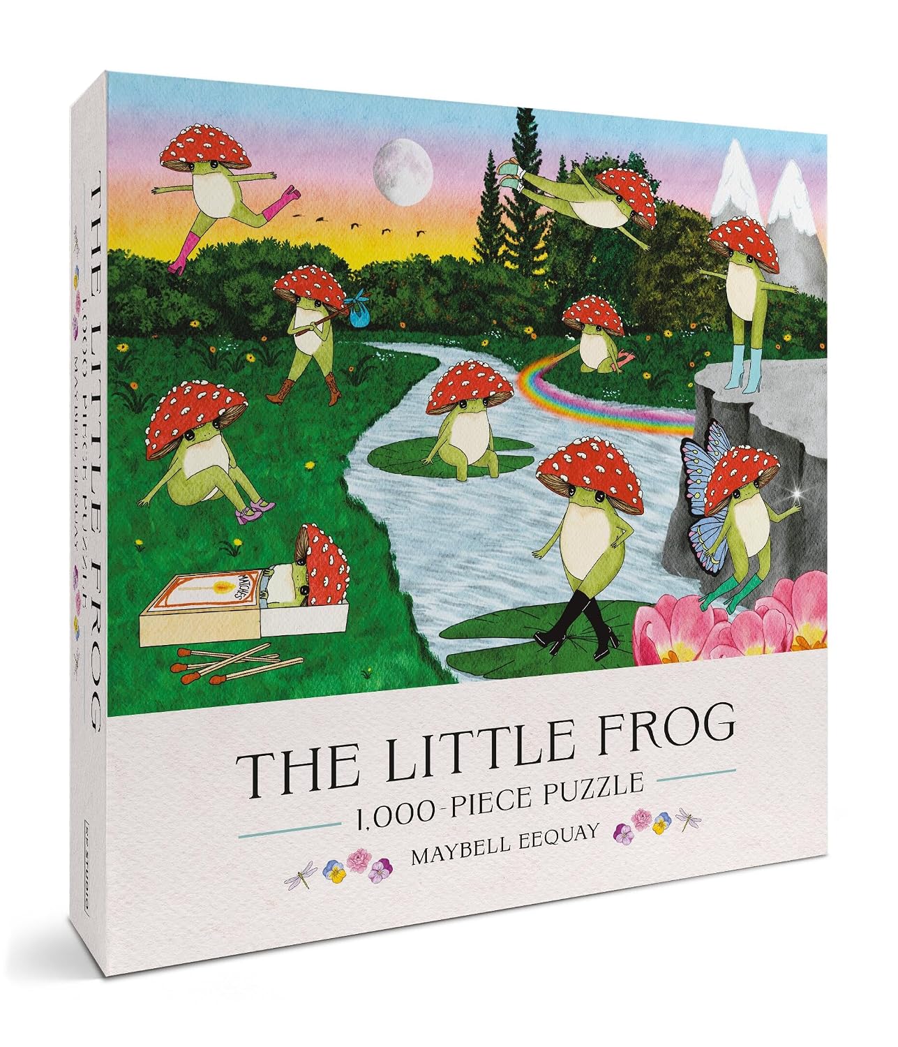 THE LITTLE FROG 1000 PIECE PUZZLE BY MAYBELLE EEQUAY