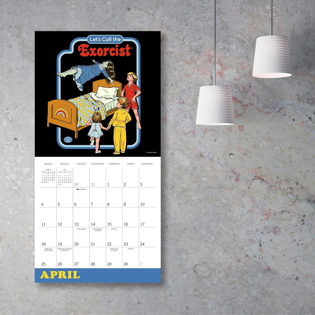 TWISTED NOSTALGIA 2027 WALL CALENDAR