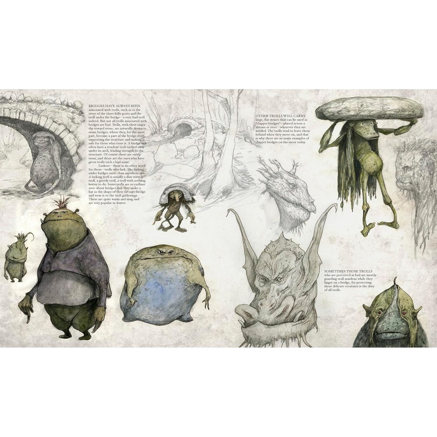 BRIAN FROUD'S TROLLS BY BRIAN AND WENDY FROUD