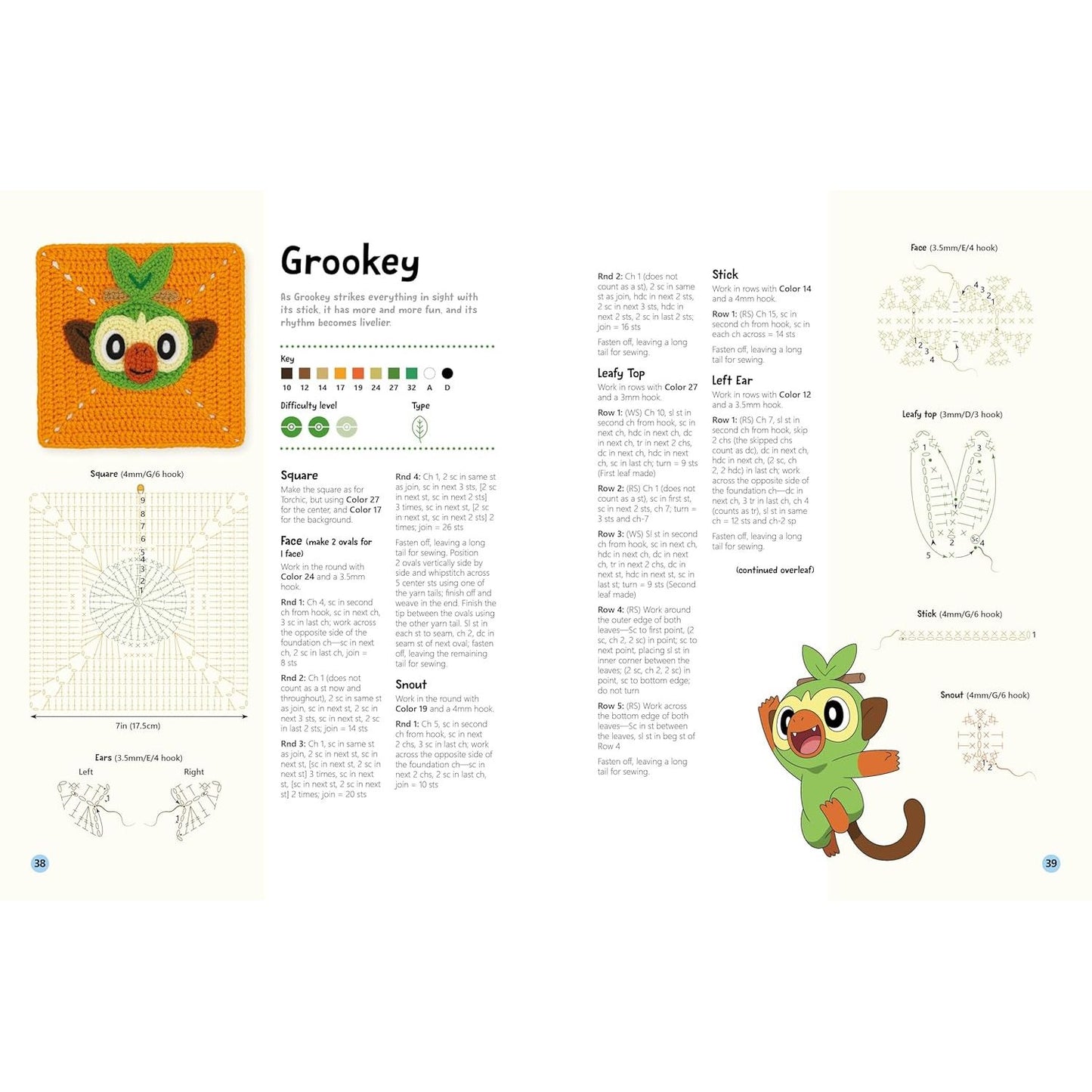 POKEMON CROCHET SQUARES BY IRA ROTT