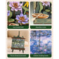GLITTERING WATER LILY 3D WOODEN PUZZLE KIT