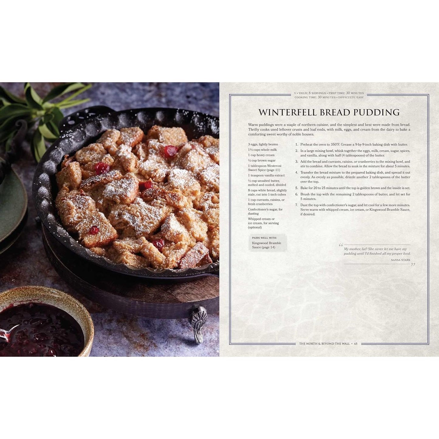 THE OFFICIAL WESTEROS COOKBOOK: RECIPES FROM GAMES OF THRONES AND HOUSE OF THE DRAGON