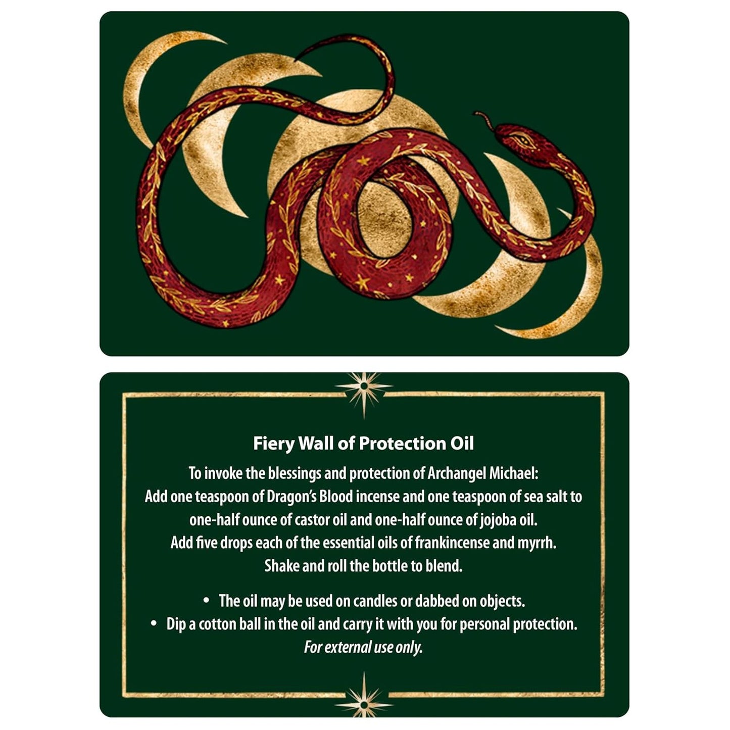 PROTECTION SPELLS MINI CARD SET