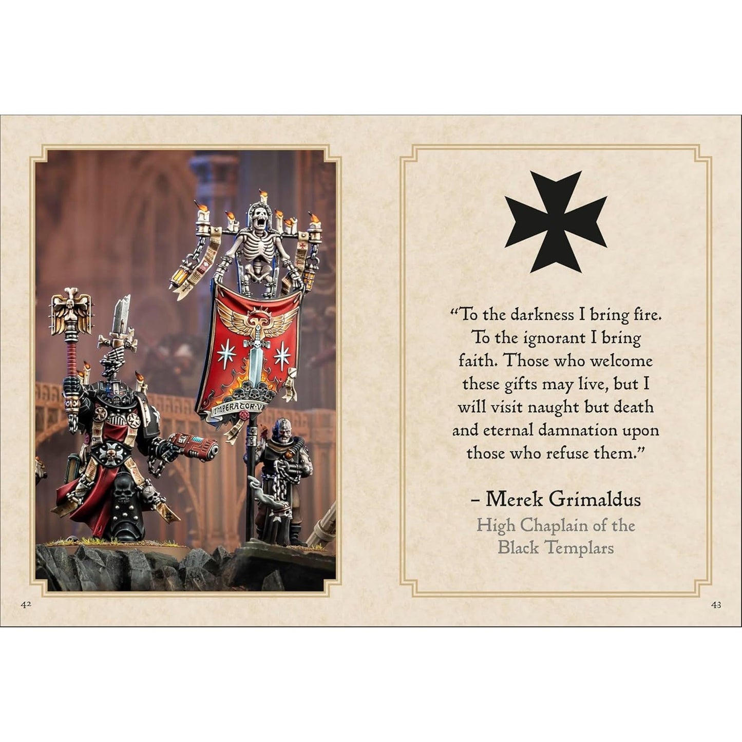 WORDS OF WAR: THE MINATURE BOOK OF SPACE MARINE QUOTES (A WARHAMMER 40K DK BOOK)