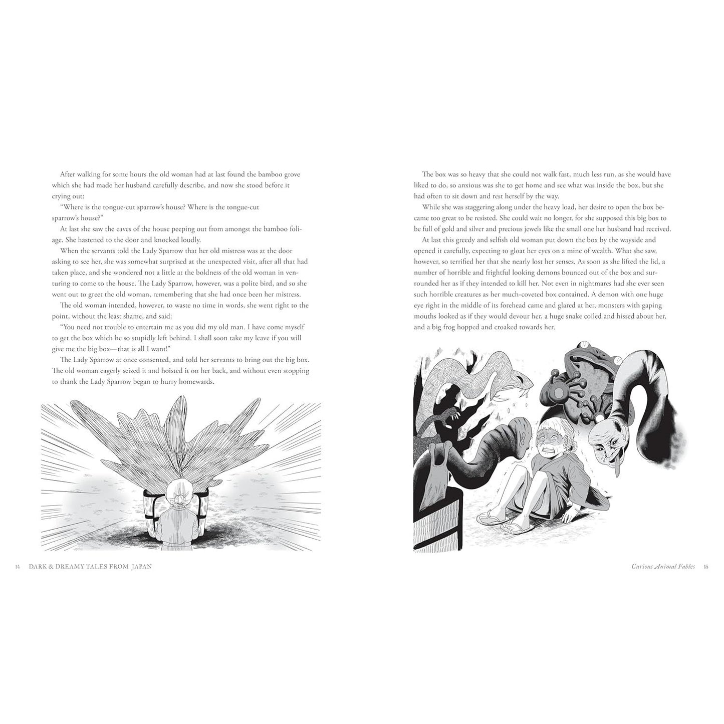 DARK AND DREAMY TALES FROM JAPAN ILLUSTRATED BY YUYUPANCHI